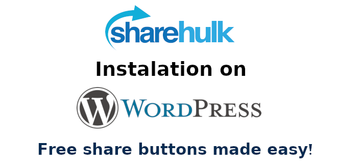 free share buttons for wordpress
